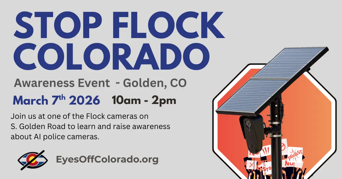 Flock Protest Colorado