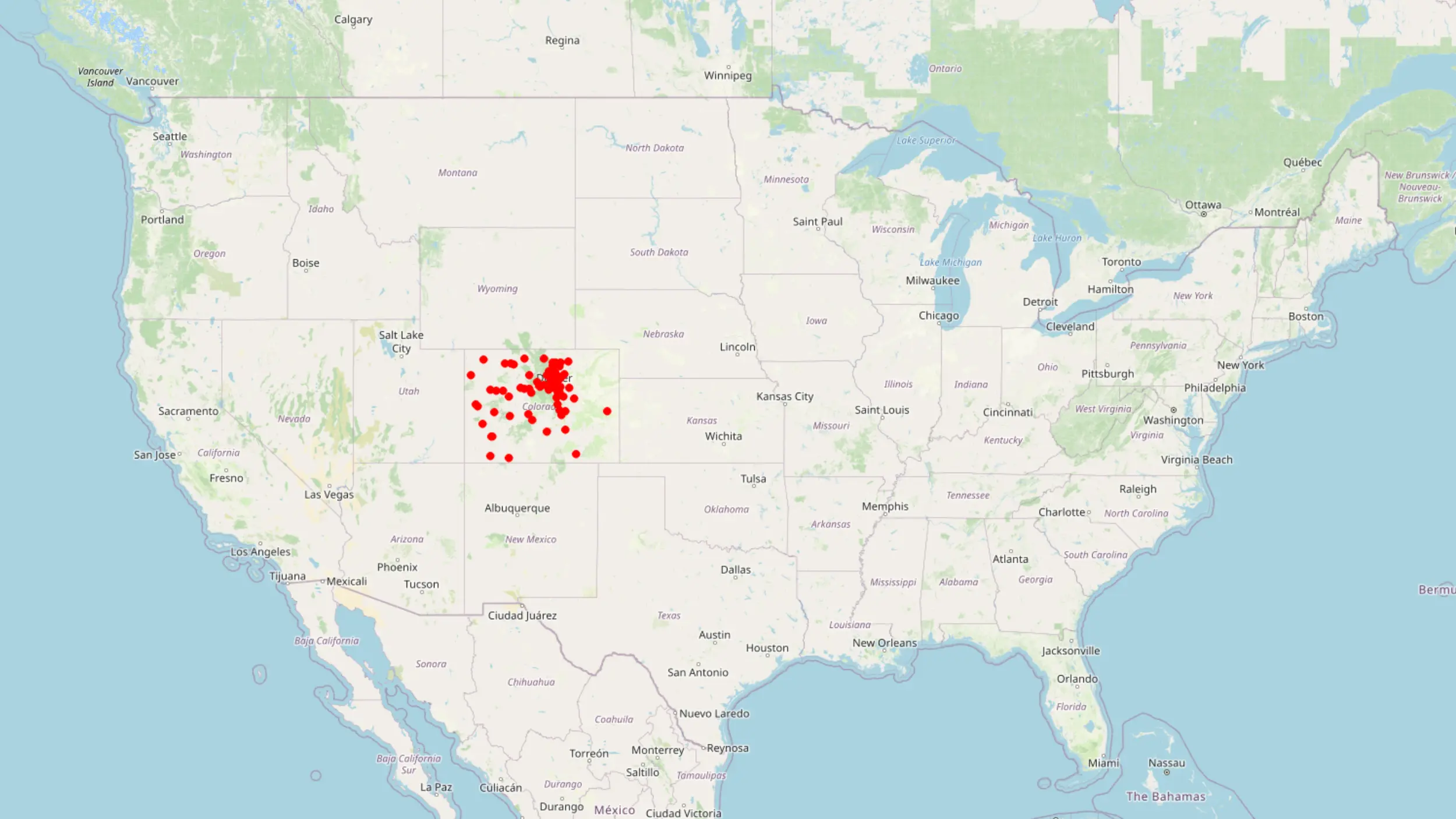 List of Colorado agencies that can search Lafayette Police Department's Flock data